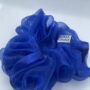 blue organza scrunchies blue organza scrunchies