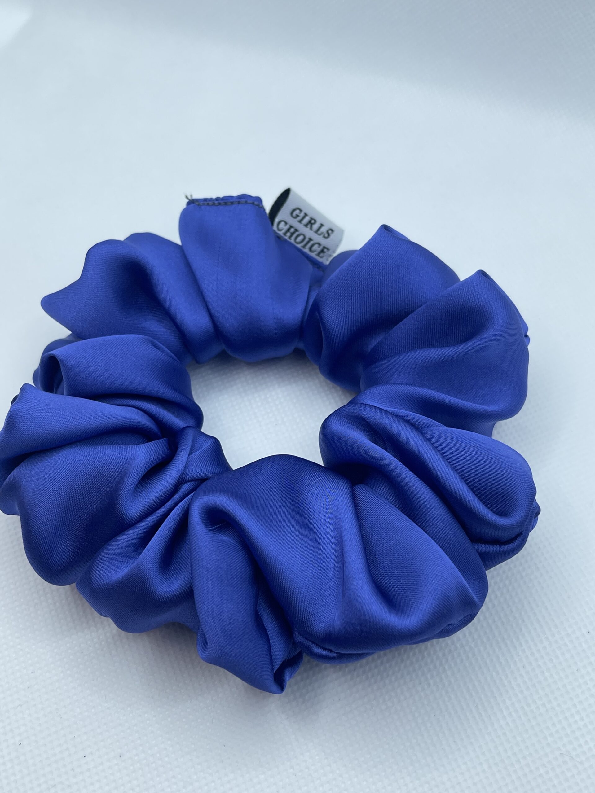 blue silk scrunchies mmd blue silk scrunchies medium