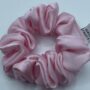 pink silk md baby pink scrunchies medium