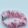 pink silk sm baby pink scrunchies small