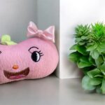 pink single hijab bow pin