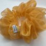 yellow organza scrunchies yellow organza scrunchies