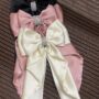 fancy scarf bow clip fancy scarf bow clip