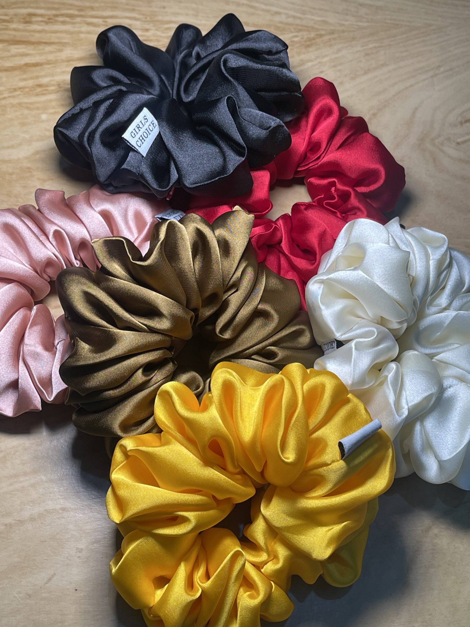 pack of 5 large scrunchies pack of 6 large scrunchies