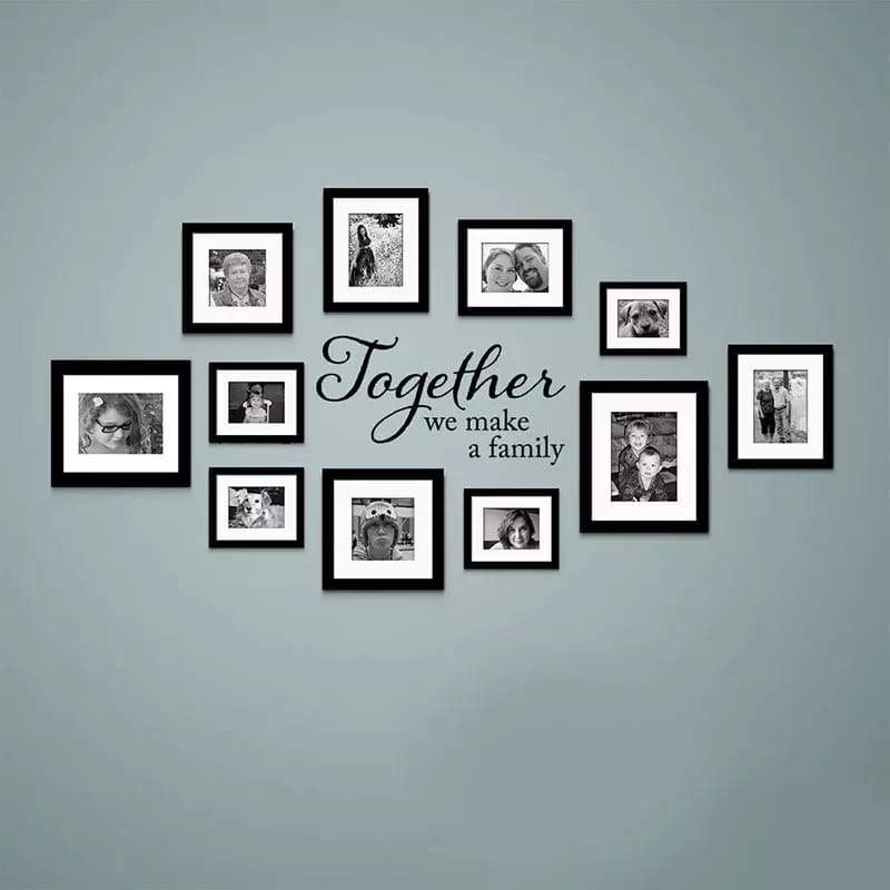 TOGETHER WE ARE FAMILY FRAMES (12 FRAMES)