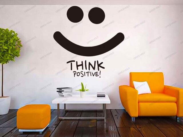 Think Positive Motivational Company Culture Art (tp01)