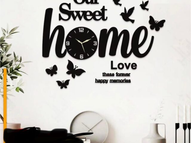 our sweet hoe clock