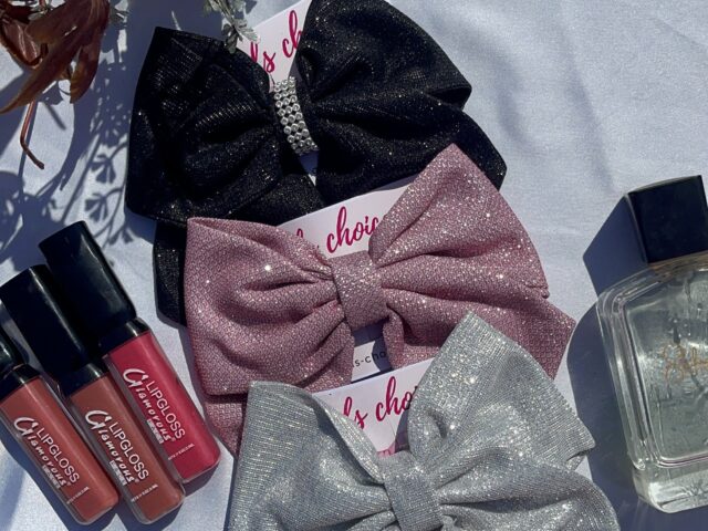 Fancy sm bow clips